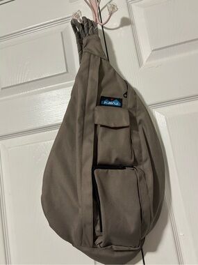 Kavu Rope Sling Bag in Taupe Gray New Without Tags